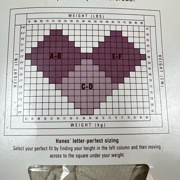 Hanes Panty Hose Silky Opaques Size A-B Pearl Style 743 Vintage - Picture 3 of 5